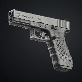 3D Glock 17 Gen 4